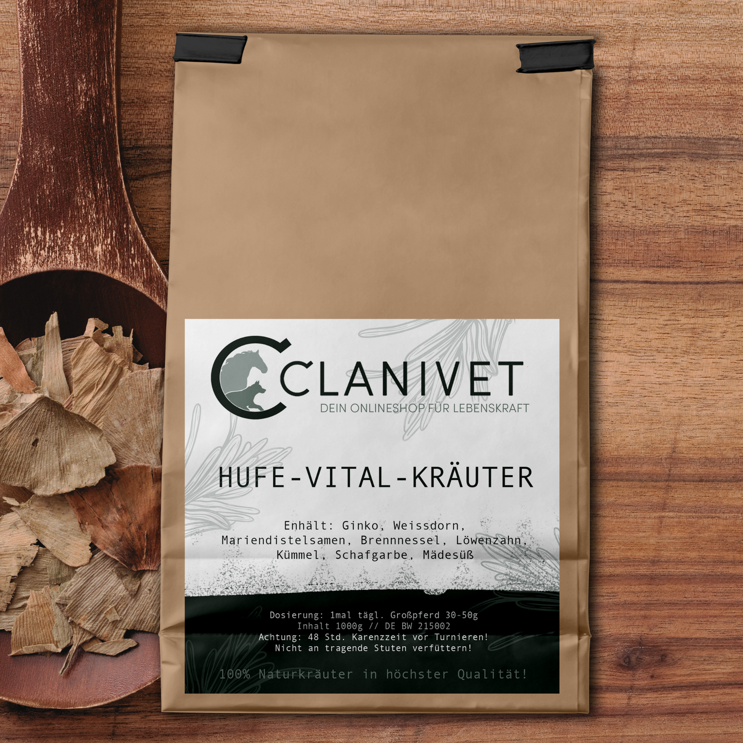 Clanivet Hufe-Vital-Kräuter